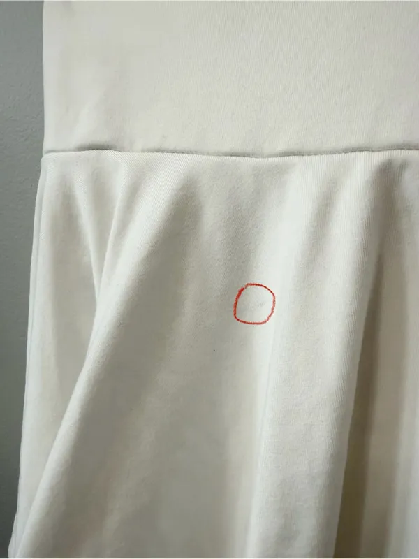 Women's White Athletic Skater Style Skort Size S 4 - Image 4