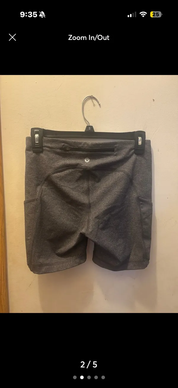 (6) lululemon biker shorts 6” - Image 2