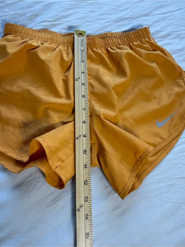 Nike Women's‎ Bright Orange Athletic Running Shorts - Image 5
