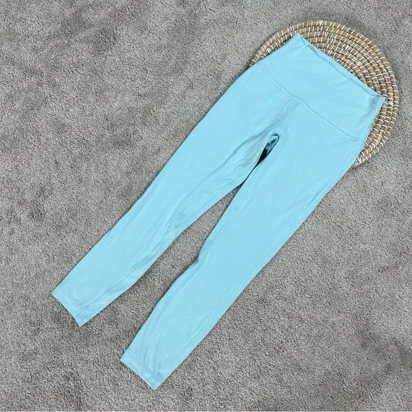 Lululemon Women’s Align High-Rise Pant Legging 25" Yoga in Cyan Blue Size 4 - Image 3