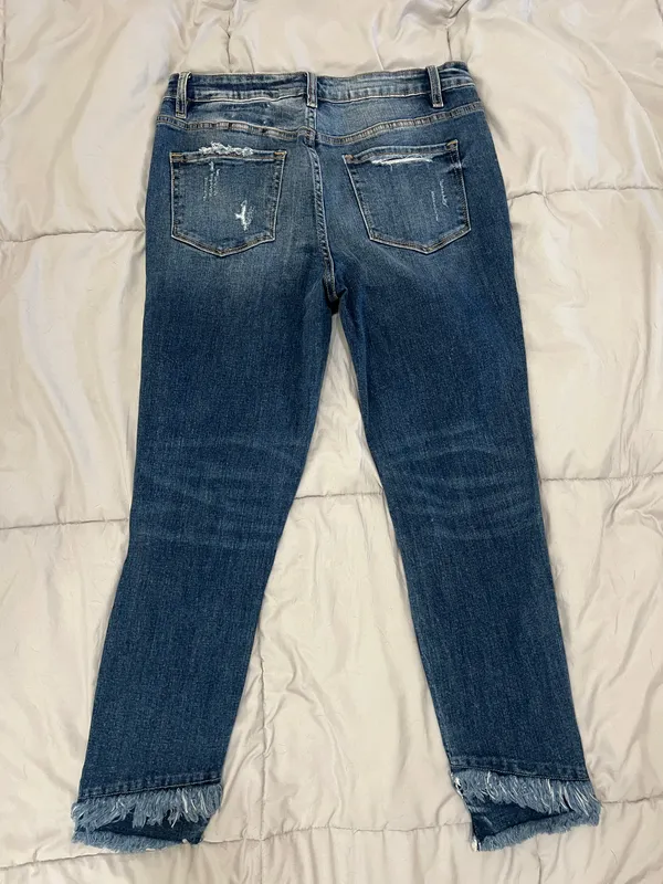 Zenana Cropped Skinny Jeans - Image 3