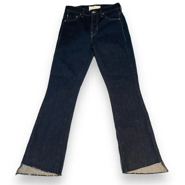 MOTHER Denim the Insider Crop Step Fray - Image 4