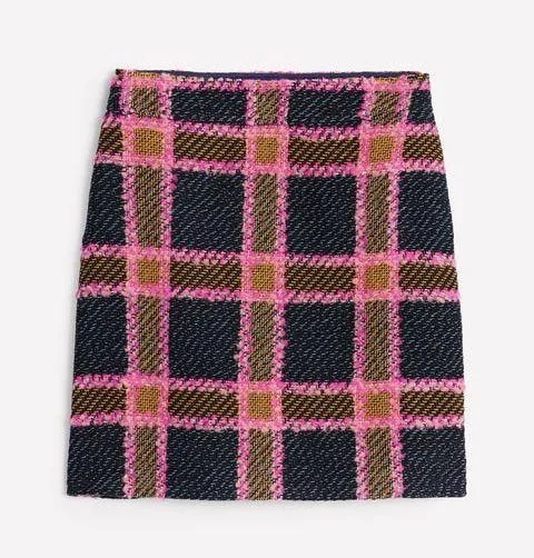 Boden Estella Check Skirt - Image 6