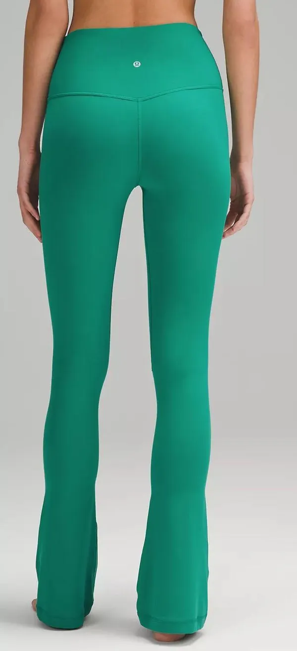 Lululemon Align Mini- Flare Pant*X Short Color Casscade green - Image 5