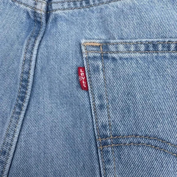 Levi’s 94’ Baggy Jeans Sz 32 Blue Wide Leg Distressed‎ High Rise Grunge Skater - Image 5