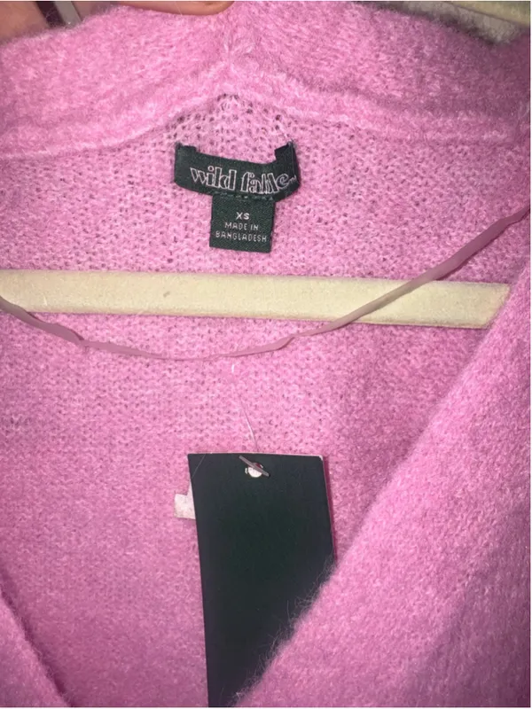 Wild Fable Pink Cardigan Sweater Size XS - Image 4