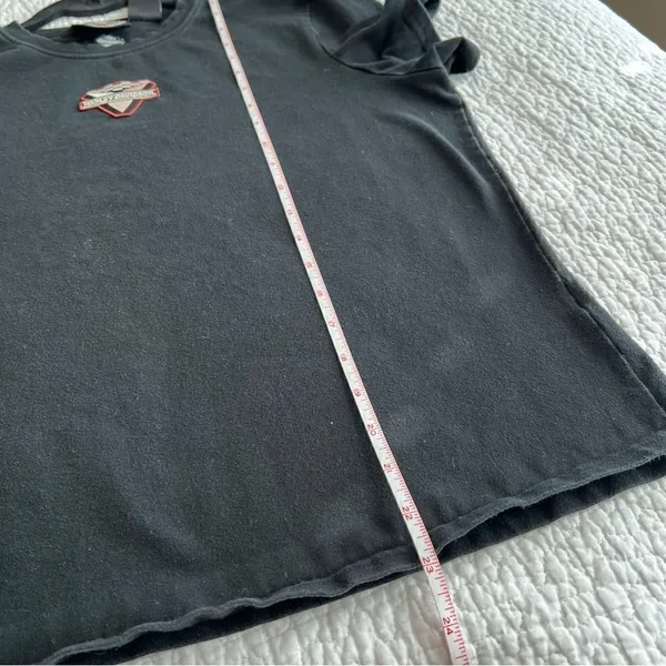 ✨ Harley‎ Davidson Women’s Black Top XL - Image 8