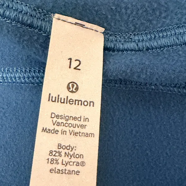 Lululemon Flurry Up Super High-Rise Tight Leggings‎ 25" Petrol Blue- Size 12 - Image 11