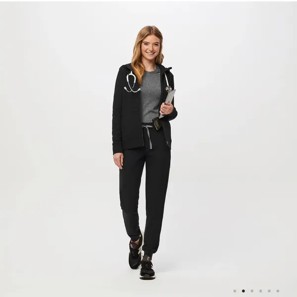 Figs On-Shift Full Zip Hoodie - Image 2
