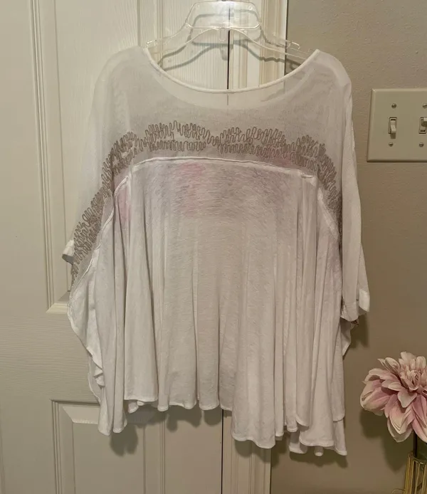Free People Embroidered Top - Image 2