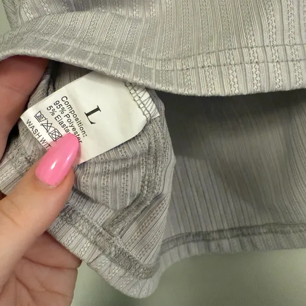 NWOT Large Shein Gray Pajama Set - Image 3