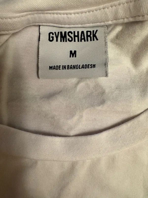 White Gymshark Top - Image 4