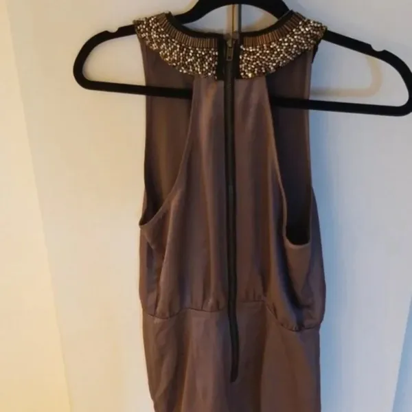 NWT H&M Sleeveless silver‎ dress - Image 9