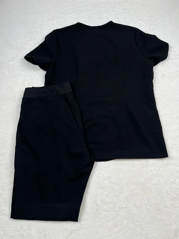 Figs Set Black Casma Scrub Top Zamora Joggers L - Image 4