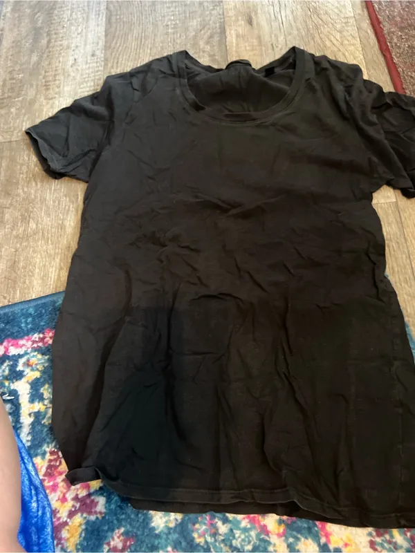 ATM Classic Women's Black Crewneck Tee Size M - Image 4