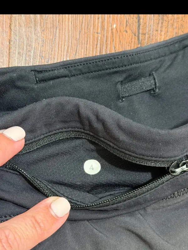 Lululemon Black Pace Rival Mini Athletic Skirt - Image 8