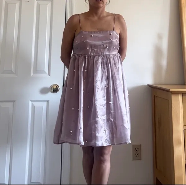 Pearl Mini Dress - Image 3
