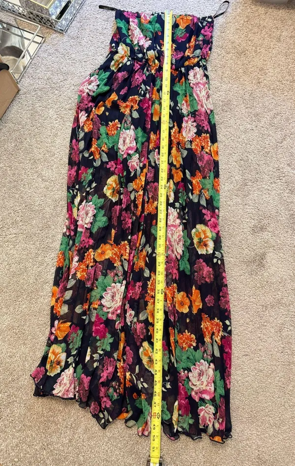 Papaya Maxi Floral Dress Size L - Image 7
