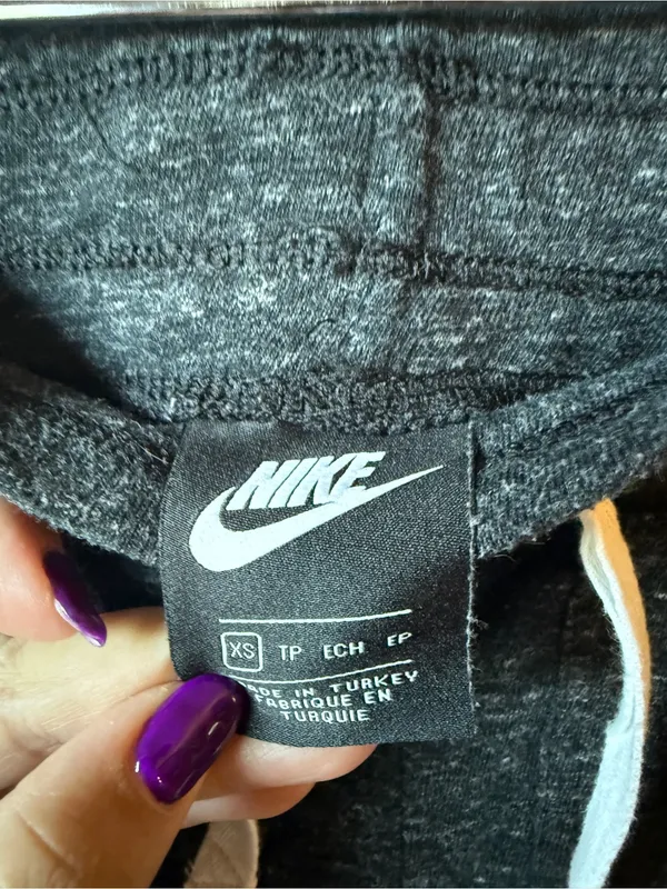 Nike Sportswear Jogger Sweatpants Charcoal Gray Women’s XS - Image 3