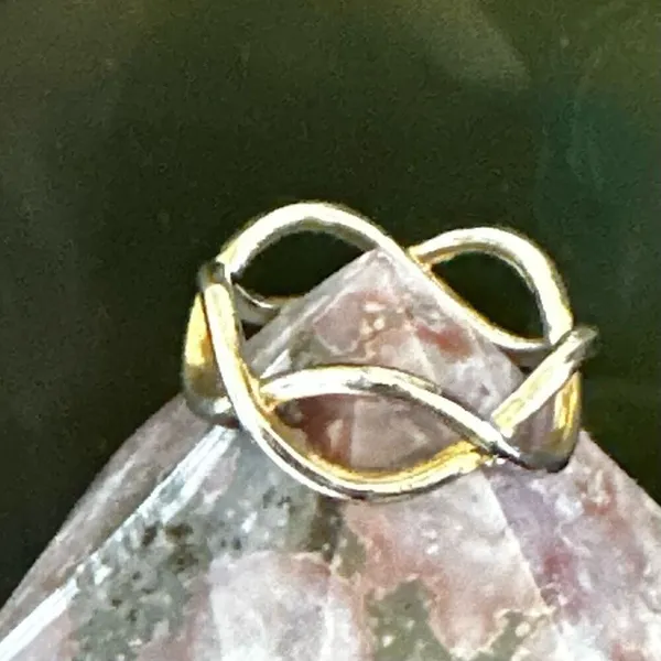 Infinity Twist Band Ring - Image 2