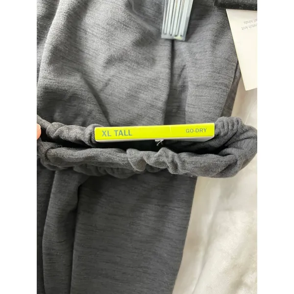 Old Navy Womens Active Go Dry Heather Dark Gray Wide Leg Stretchy Pants XL Tall - Image 12