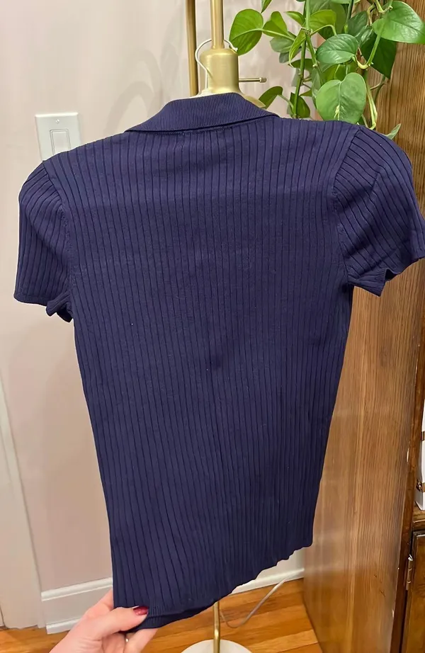 Soft Work Formal Shirt Blue Size XS - Image 2