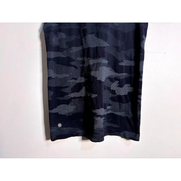 Athleta Speedlight Camo Racerback Tank Black Grey Women's Size Small‎ - Image 2
