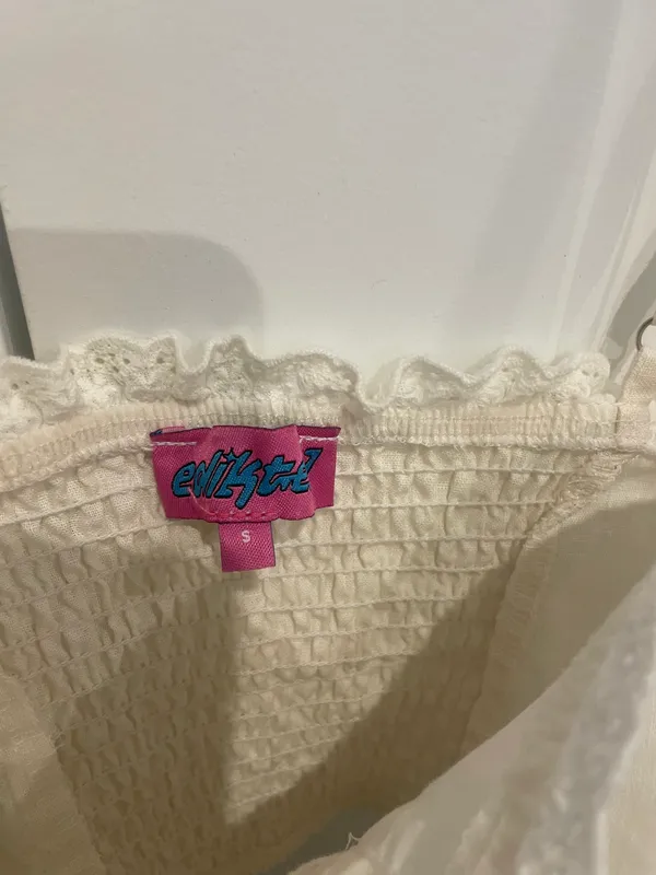 Edikted Fluer Linen Look Tank Top - Image 4