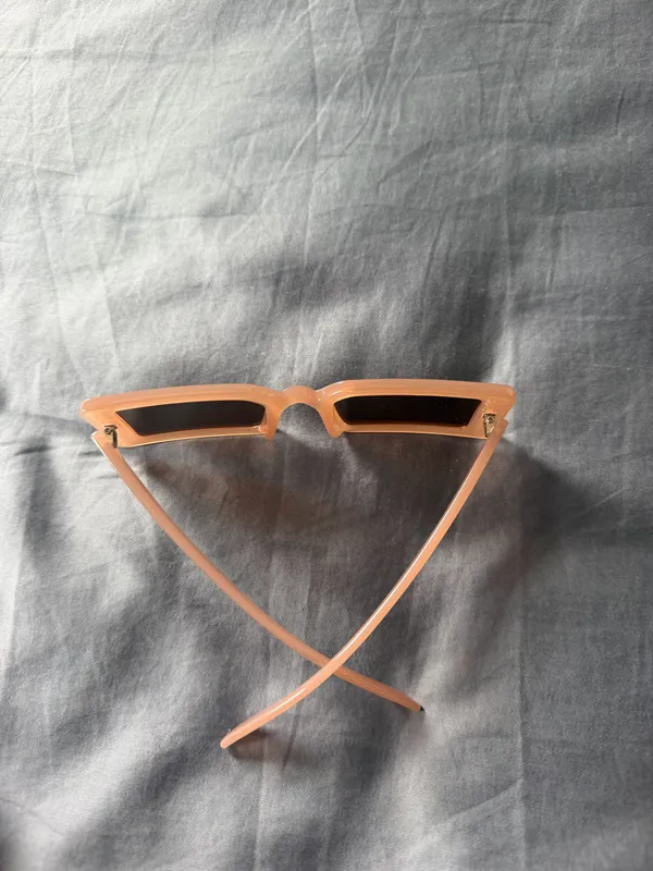 Square Sunglasses Orange - Image 3