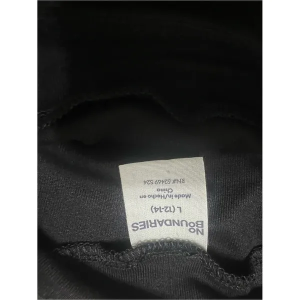 No Boundaries Black Sleeveless Tank Top -‎ Soft Everyday Layer - Image 2