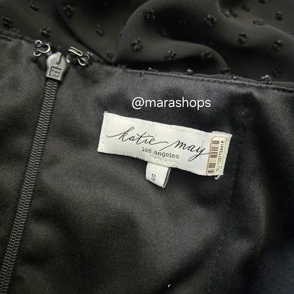 Katie May Come On Home Dress in Black - Image 7