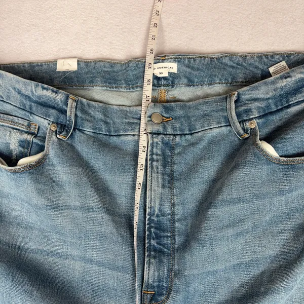 Good American Good Curve Bootcut Jeans Women's 30 Plus Light Wash High Rise NWOT - Image 7
