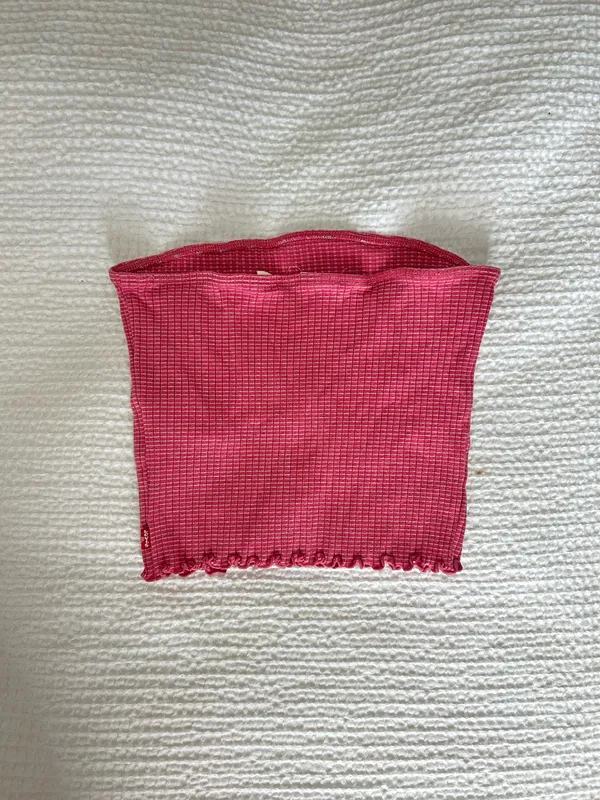 Levi’s Red Tube Top - Image 2