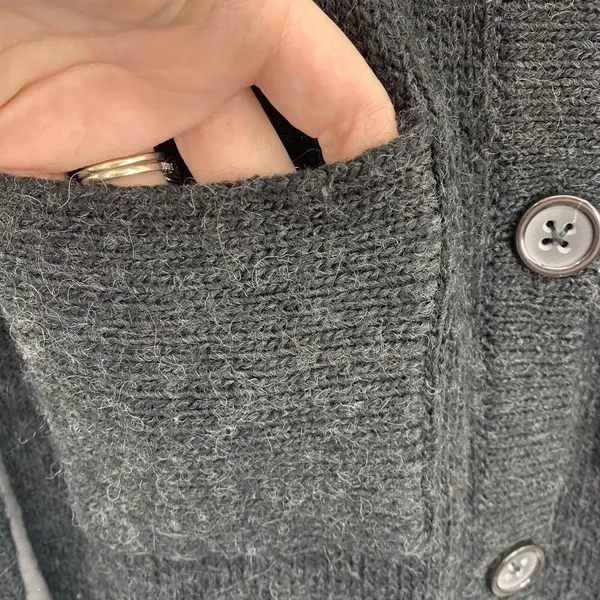 Gap Size S Cardigan Sweater Wool Alpaca Blend Long Sleeve Button Front Women's‎ - Image 8