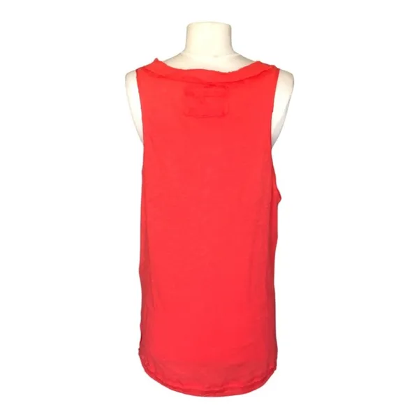 We The Free Free People Love Language Henley Tank Top Coral Sleeveless NWT Small - Image 6