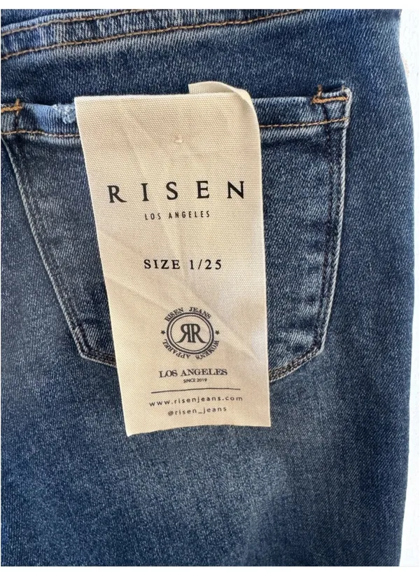 Risen NWT high rise wide leg Jean in medium wash - Image 3