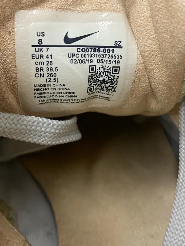 Genuine Authentic Rare Nike Air Max 90 Premium New Species Trainers Size 8 - Image 7