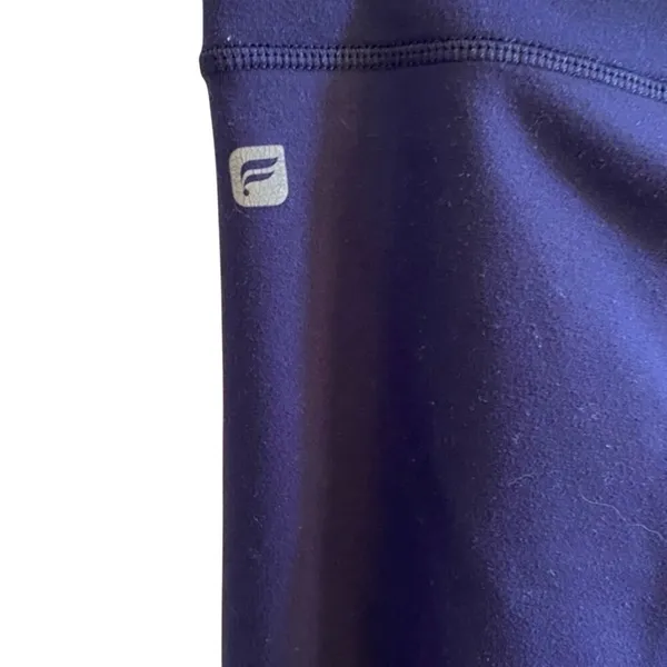 Fabletics Sydney Capri Athletic Leggings Athleisure Navy Purple Size Small Gym‎ - Image 7