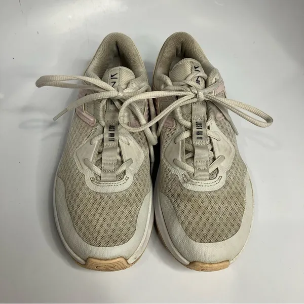 Nike sneakers white‎ pink size 6.5 - Image 3