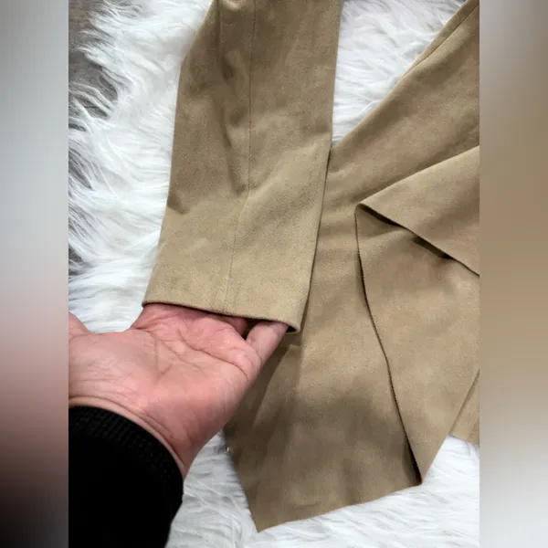 Zara Tan Long Sleeve Blazer Size XS - Image 4
