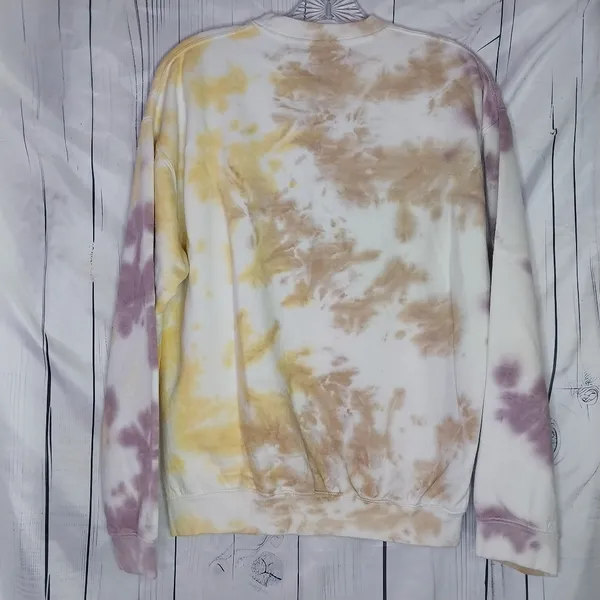 Goodie Two Def Leppard Hysteria Tie-Dye Colorful Graphic Sweatshirt - Image 7
