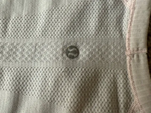 Lululemon Swiftly Tech Long Sleeve Shirt White and Light Pink - Image 6