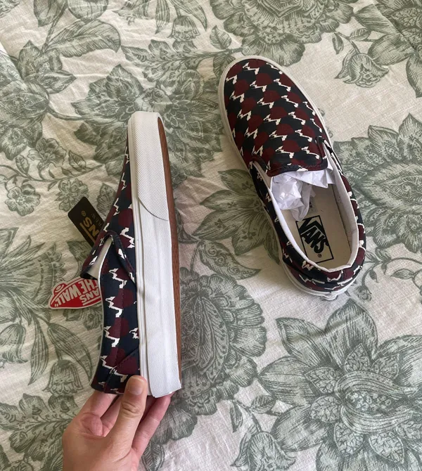 J. Crew x Vans Astro Print Classic Slip-On Sneakers - Image 2