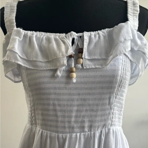 Heartloom Lana Midi Dress medium boho coastal preppy vacation beach‎ resort - Image 3