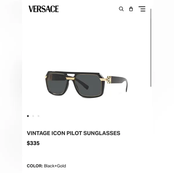 Vintage Icon Pilot Sunglasses made in Italy - Image 10