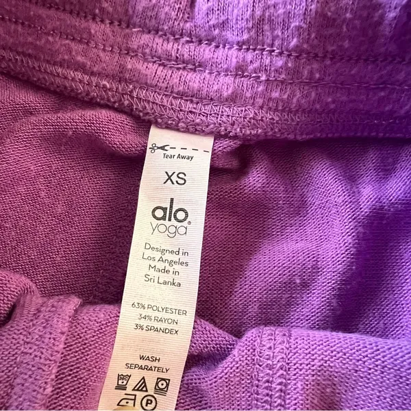 Alo Daze Pop Corn Lounge Drawstring shorts Size XS - Image 4