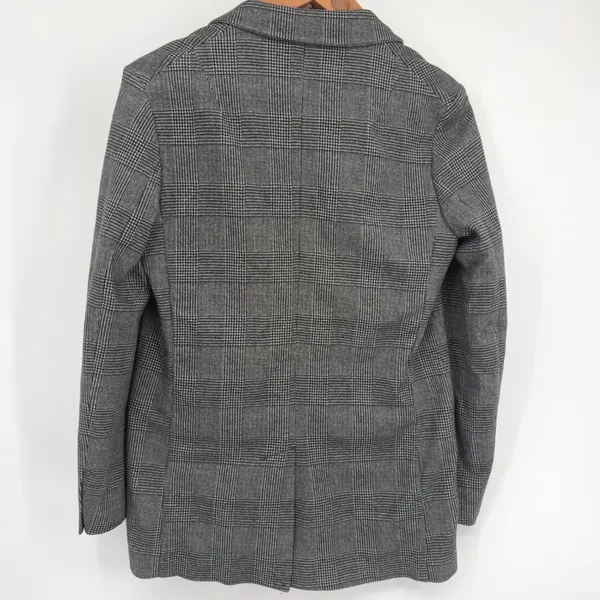 Rag & Bone Glen Plaid Blazer Parisian Workwear Office Core Capsule Wardrobe Sz 8 - Image 5