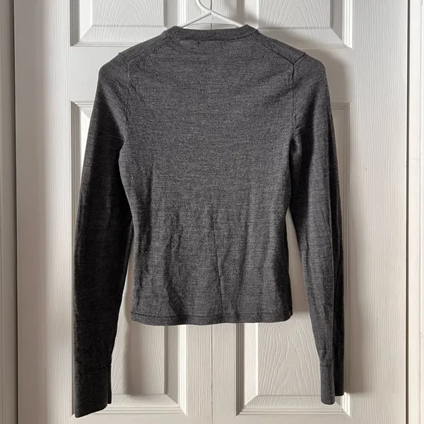 J. Crew Carolyn Fitted Crewneck Sweater In Merino Wool - Image 4