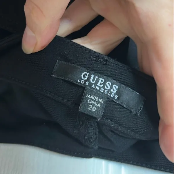 Guess Black Ankle Pants - Image 5