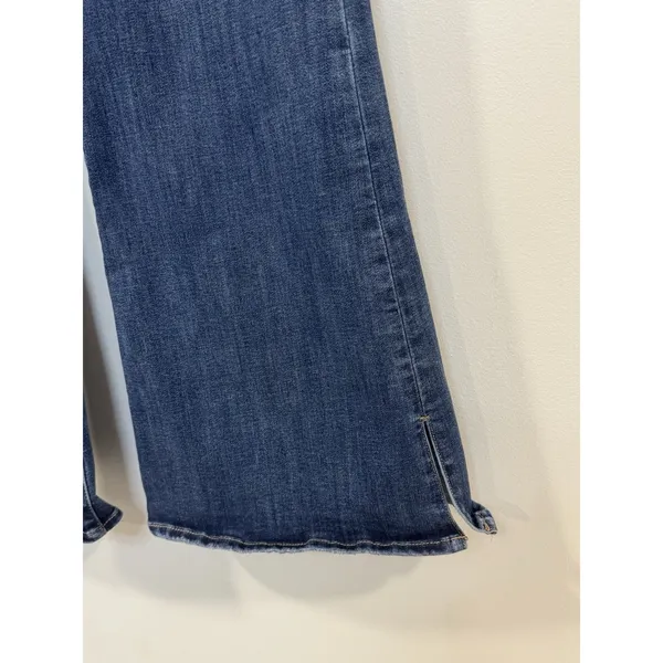 American Eagle Hi Rise Stretch Bootcut Flare Jeans Women's 14x29 Blue Dark Boho - Image 3